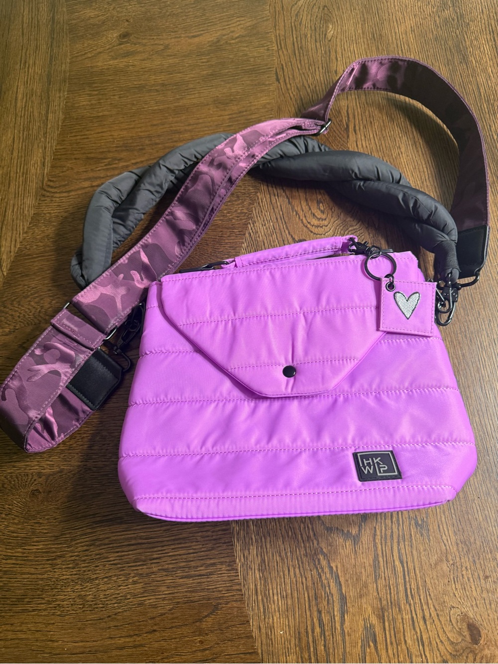 Shawn Killinger xIHKWIP Couture Crossbody Guitar Shoulder Strap Purple Purse